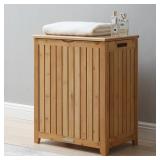 #20 Bamboo Laundry Hamper with Interior Bag