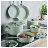 #45 Circulon Halo 10-Pc Ceramic Nonstick Cookware