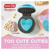 #4 Dash & Sweethearts Mini Waffle Maker