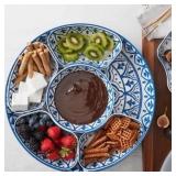 #5 7-Piece Melamine Lazy Susan with Cover