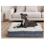 #9Kirkland Signature Pillow Top Gusseted Dog Bed