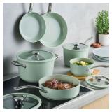#45 Circulon Halo 10-Pc Ceramic Nonstick Cookware