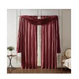 #10 Elrene Home Fashions Athena Faux Sillk curtain