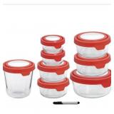 #6 Anchor Hocking TrueSeal 16pcs Food Storage