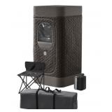 #34 HoMedics Premium Steam Sauna - Black