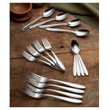 #35 Lenox - Cantera Flatware, 65-Piece