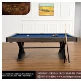 #90 R$599Barrington Billiards Felix 7.25 ft. Pool