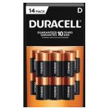 #3 Duracell - CopperTop D Batteries, 14-Pack