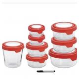 #6 Anchor Hocking TrueSeal 16pcs Food Storage