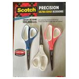 #2 3M Scotch - Ultra Edge Scissors, 3-Pack