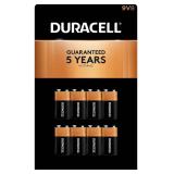 #3 Duracell 9V Alkaline Batteries - 8 Count