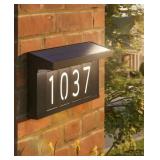#8  Artika Bowen Solar LED Address Wall Light