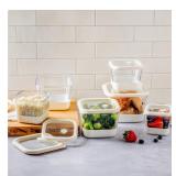 # 14.75 Rudeway Glass Airtight Food Containers