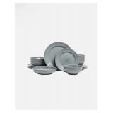 #17 over&back Lake Como 16Pcs Dinnerware Set Blue