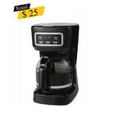 #5 Mainstays - 12-Cup Coffee Maker, Black