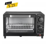 #5 Mainstays 4-Slice Toaster Oven - 1050W, Black