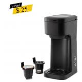 #5 Mainstays - Single-Serve Coffee Maker, Black