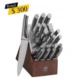 #30 HENCKELS Graphite 20 Pcs Self-Sharpening Knife