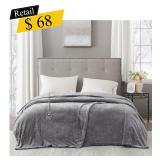 #5 Beautyrest Heated Blanket - Full, Gray