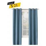 #5 Sun Zero - Cooper Insulated Curtain Panel, Blue
