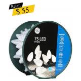 GE StayBright - C9 Warm White LED Christmas Lights