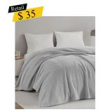 #6 Premier Comfort - Knit Blanket, Blue