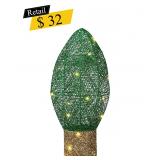 #9 National Tree Company Pre-Lit Light Bulb Dcor