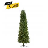 #60 Slim Green Mountain Pine Tree, 7.5 ft.