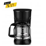 #4 Mainstays 12-Cup Drip Coffee Maker - Black