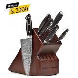 #200 ZWILLING - Bob Kramer 7-Piece Damascus Knife
