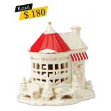 #15 Lenox - Mistletoe Park Book Store Figurine