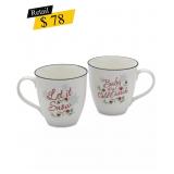 #7 faltzgraff Winterberry  Mugs, Set of 2