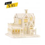 #17 Lenox - Mistletoe Park Lodge Figurine