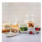 # 14.75 Rudeway Glass Airtight Food Containers