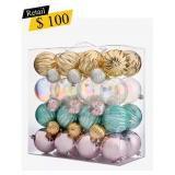 #8 Holiday Lane - Ball Ornaments, Set of 50