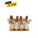 #9 Napco - African American Noel Angel Figurine