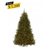 #200 Pre-Lit Fraser Grande Tree, 7.5 ft.