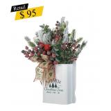 #7 Glitzhome - Pine & Berry Centerpiece
