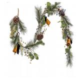 #25 HGTV Home - Swiss Chic Garland, 6 ft.