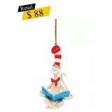#7 Lenox - Cat in the Hat Ornament