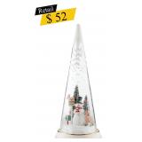 #9 Lenox ï¿½ Light-Up Snowman Scene