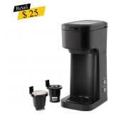 #5 Mainstays - Single-Serve Coffee Maker, Black