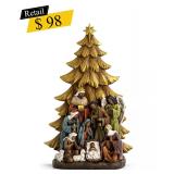 #12 Napco - African American Nativity Figurine