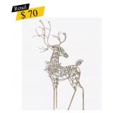 #7 Holiday Lane - Iron Deer Dcor