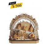 #45 Kurt Adler ï¿½ LED Village Tablepiece, 15"
