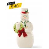 #9 Lenox ï¿½ 2025 Snowman with Wreath
