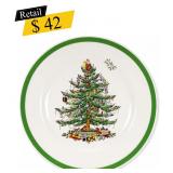 #12 Spode - Christmas Tree Dinner Plate