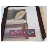 Glass Frames (2) 19x23 and 17x20