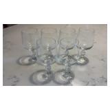Import Associates Claudia Crystal Water Goblets