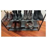Shoe Rack w/ shoes Ladies Top Row Menï¿½s Bottom